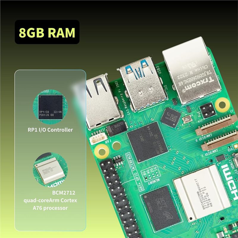 AS95-Kit de Inicio Irasptek pa - Raspberry Pi 5 8Gb Board reseña y precio