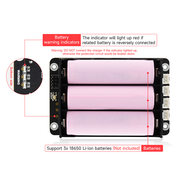 Raspberry Pi 5 UPS HAT soporta - Raspberry Pi Uninterrupted Power Supply Ups 18650 reseña y precio